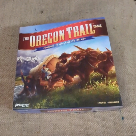 Pressman Games Pressman The Oregon Trail Journey To Willamette